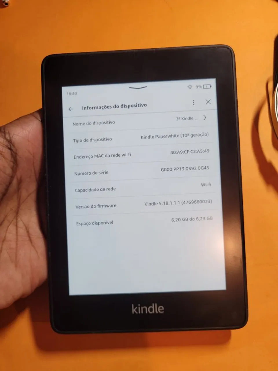 Kindle Oasis 32GB + Capa Magnética Original - Descontinuado