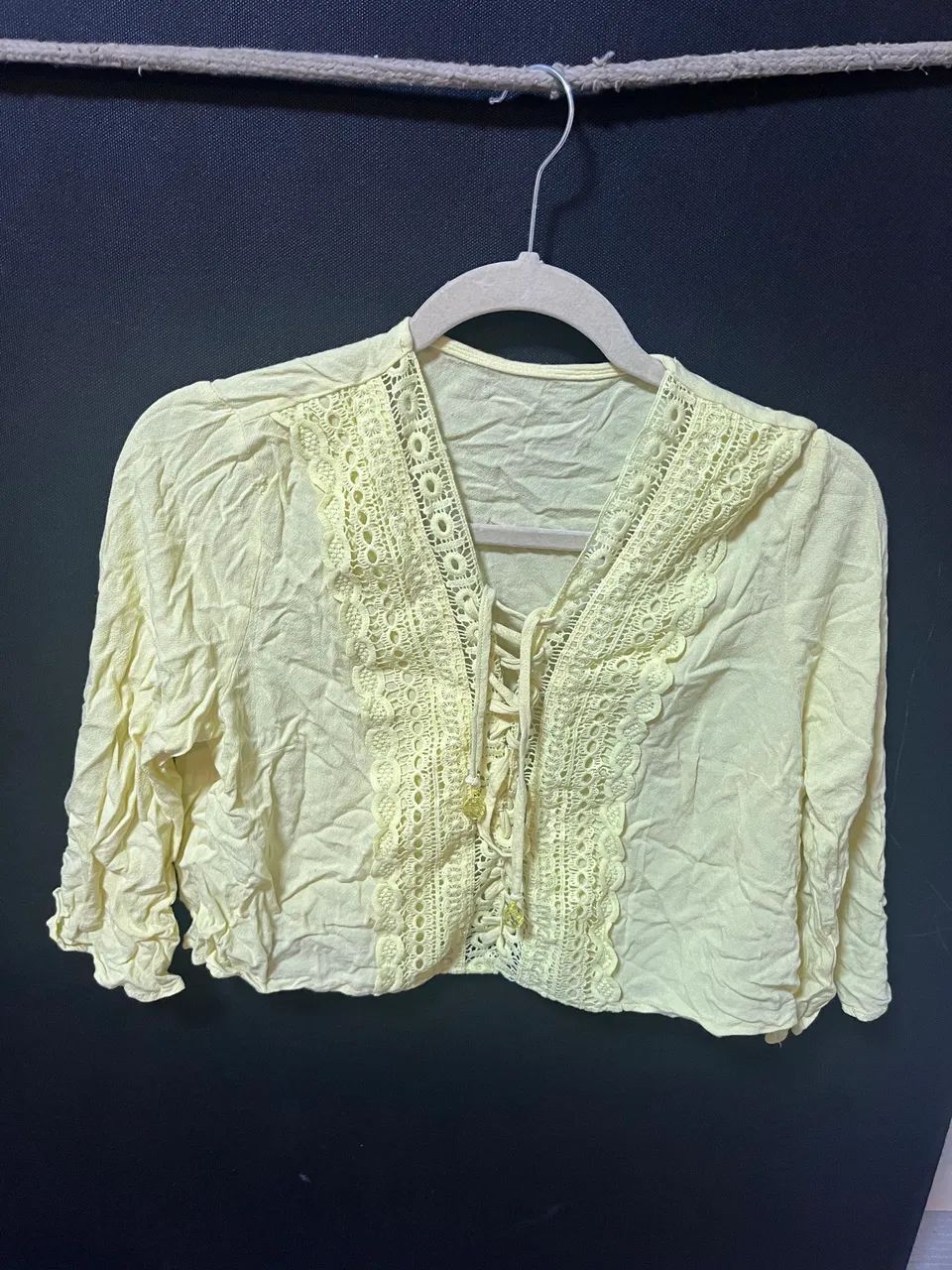 Blusa cropped - Foto 2