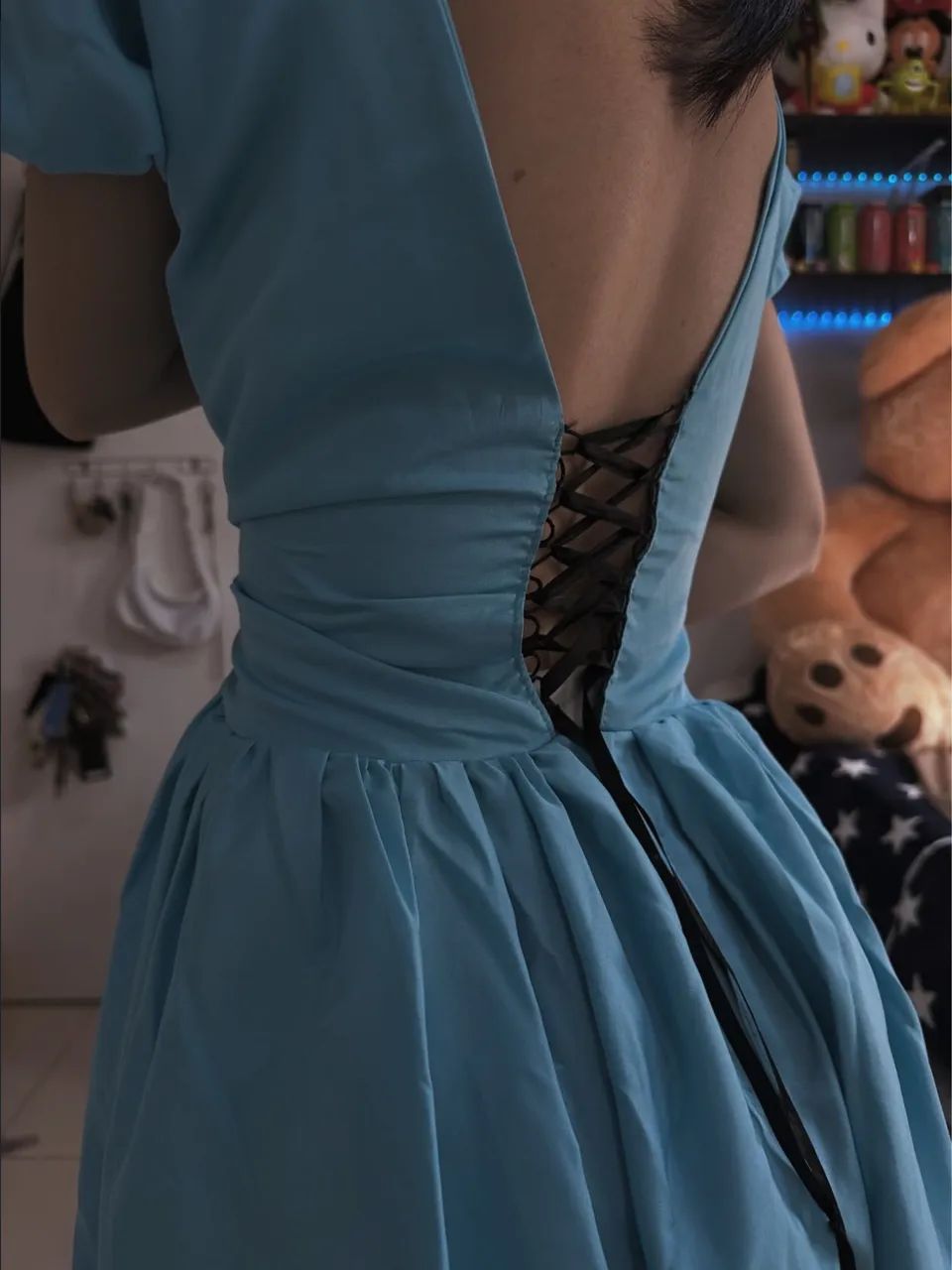 Vestido fantasia de Alice in Wonderland - Foto 4