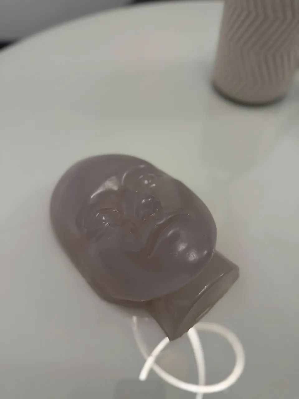 Modelo facial de cabeça de injeção