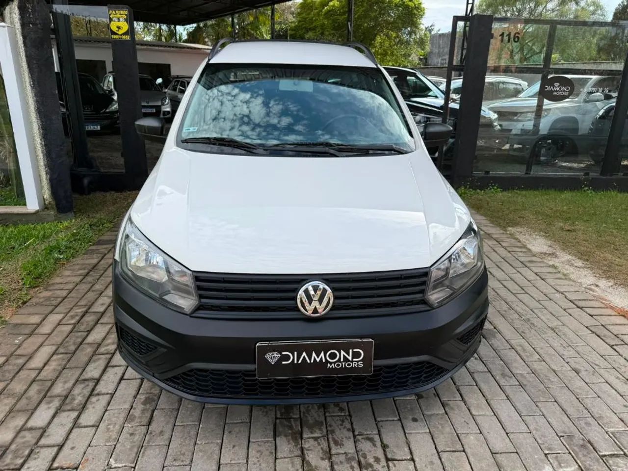 Volkswagen Saveiro Robust 1.6 Total Flex 16V CD 2021 - Foto 2