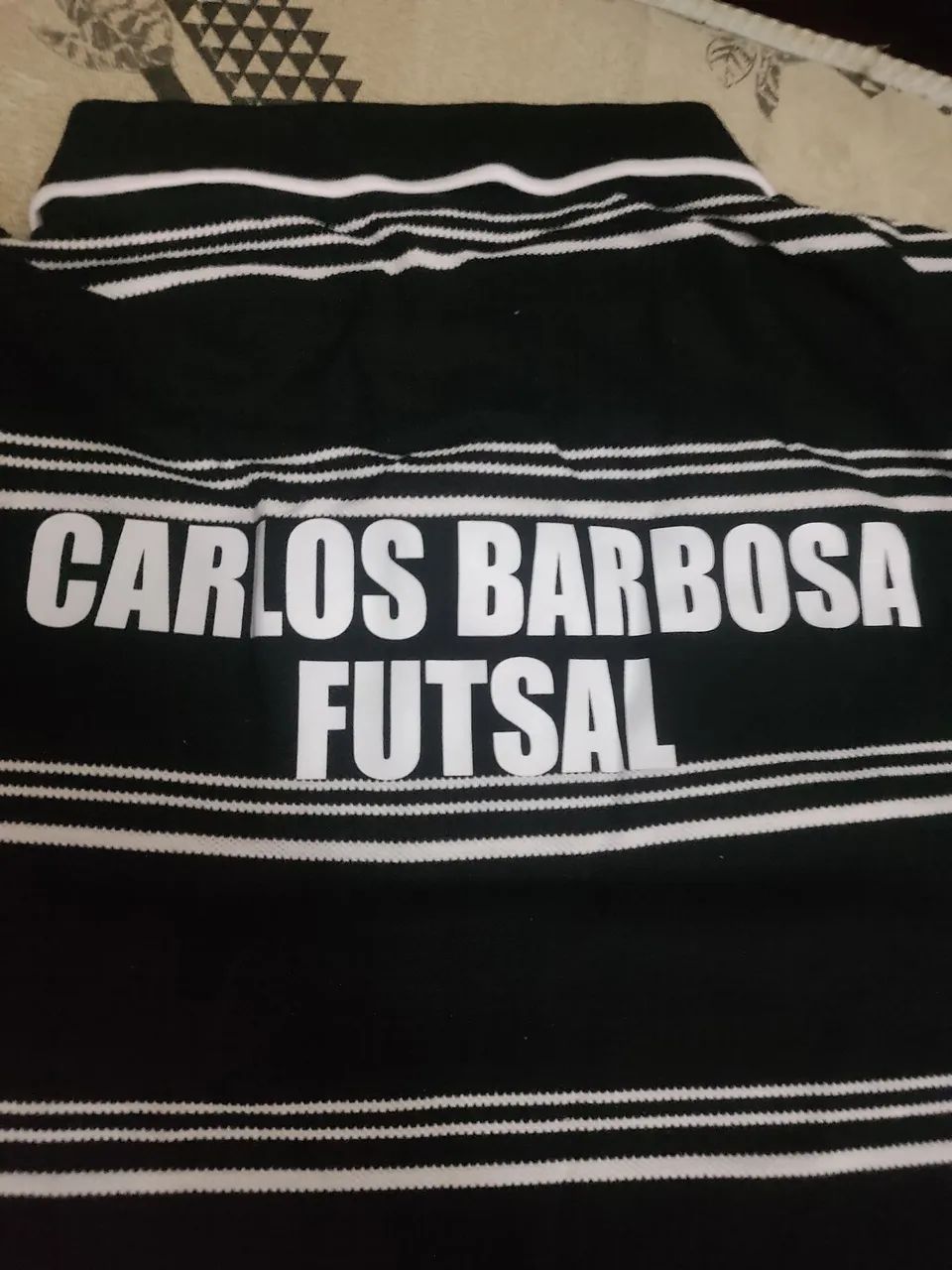Camisa Polo, cor preta,tamanho XXG, 40 anos do Carlos Barbosa futsal - Foto 2