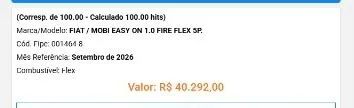 Fiat Mobi Easy ON 1.0 Fire Flex 5P. 2017 - Foto 4