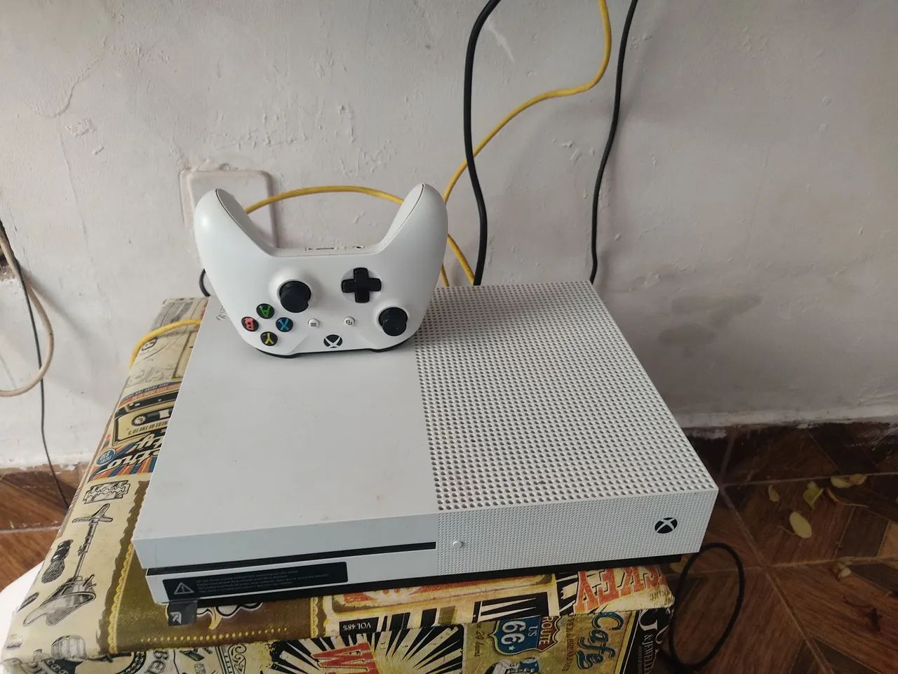 Xbox one s com 120 jogos parcelo até 24 x
