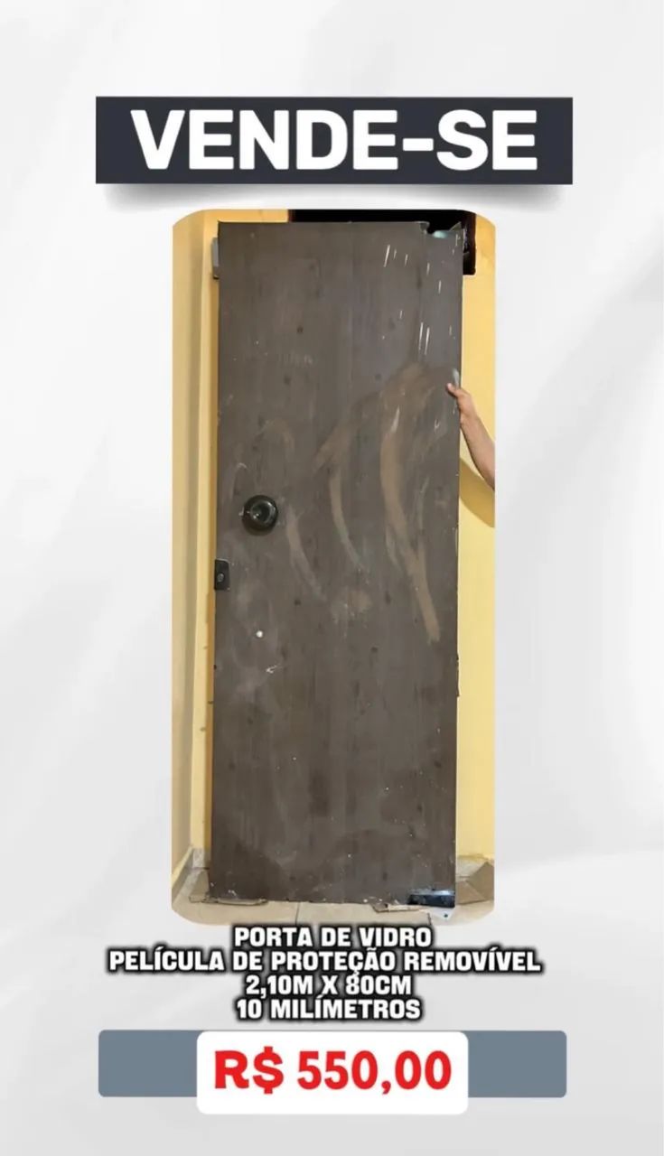 Porta de vidro