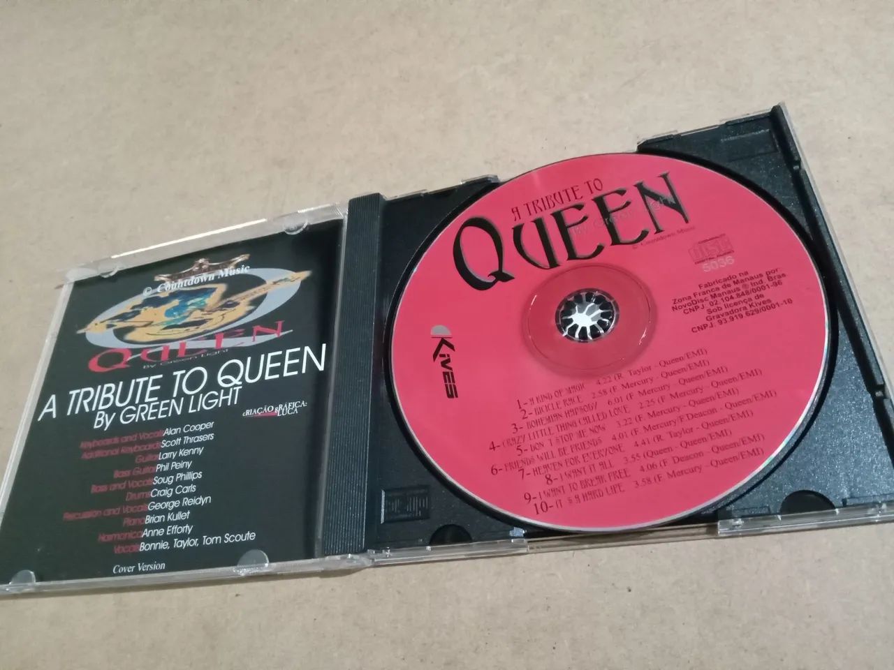 Cd a tribute to queen by green light  - Foto 3