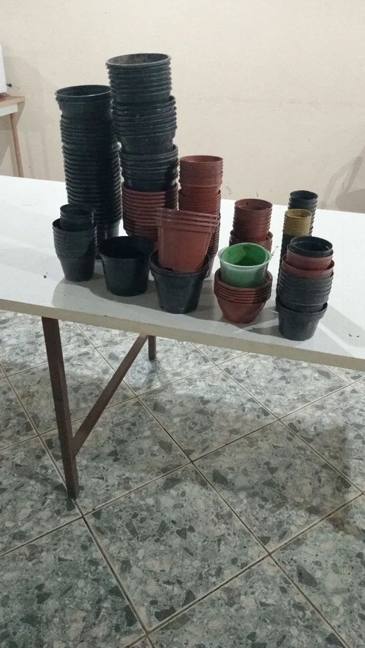 Vasos de plástico para mudas - Foto 2