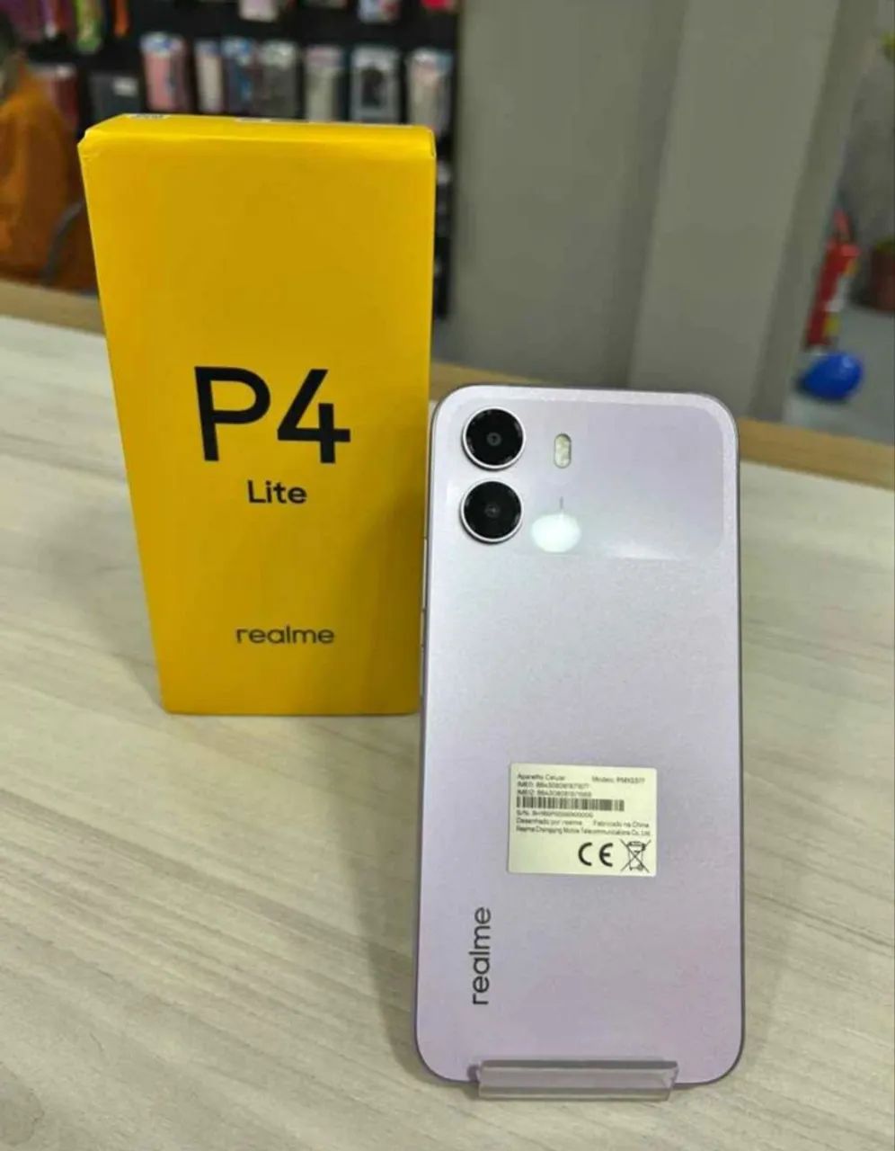 Realme P4 lite ( tem que pagar a payjoy pra voltar a usar)