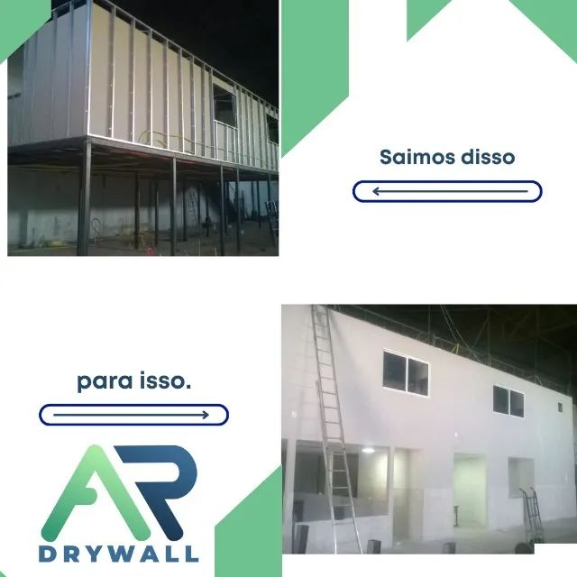 Parede de Gesso Acartonado Drywall - Foto 4