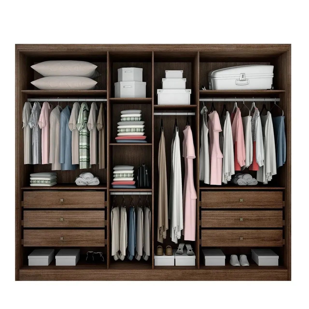 Guarda roupa grande 100% MDF - Foto 2