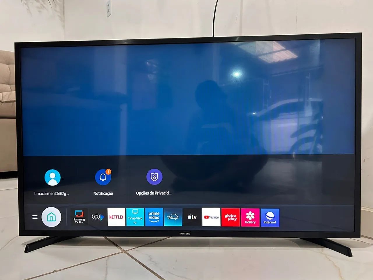 Tv 43 smart samsung TIZEN completa (entrego) - Foto 3