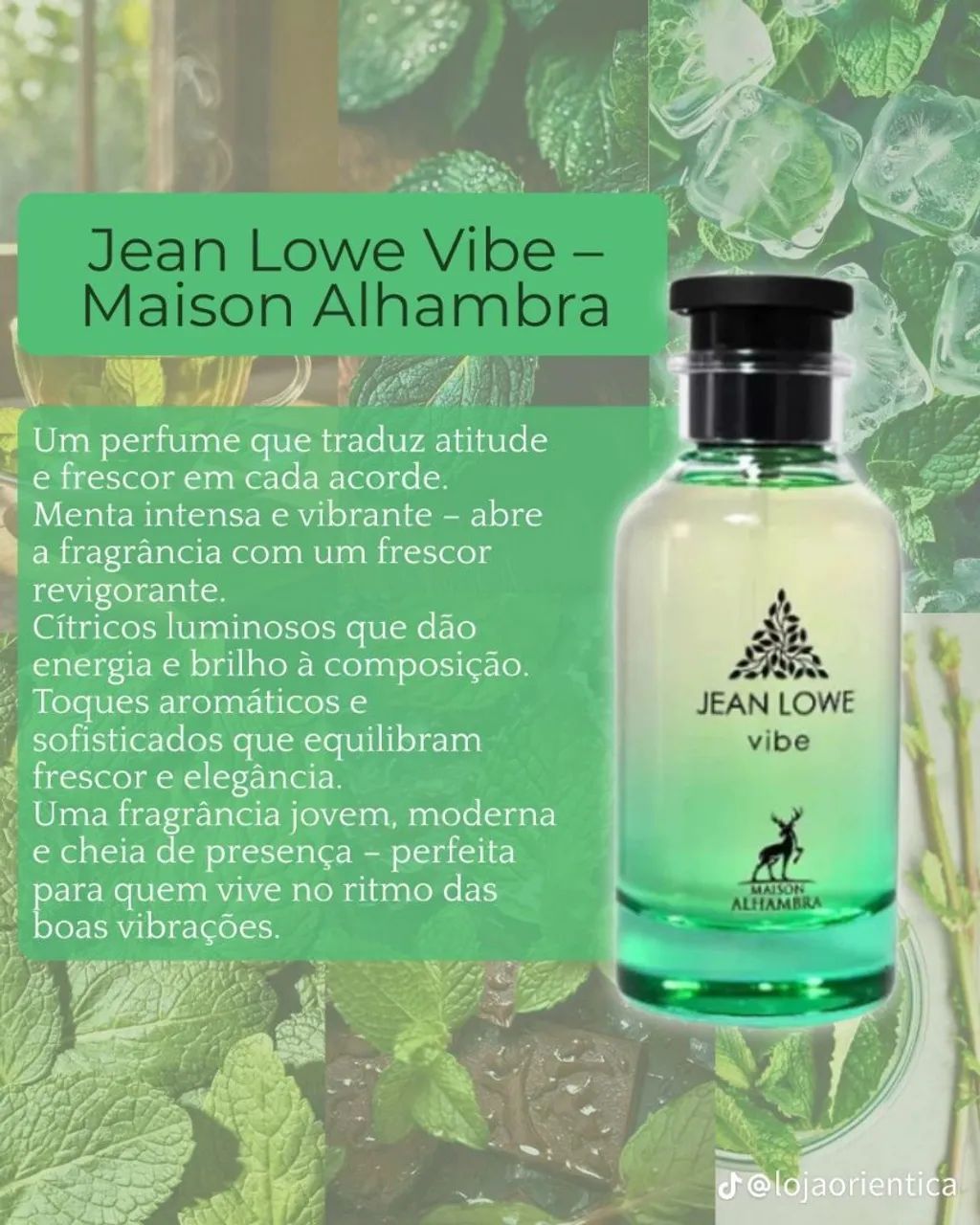 perfume jean lowe vibe maison alhambra 100ml - Foto 2