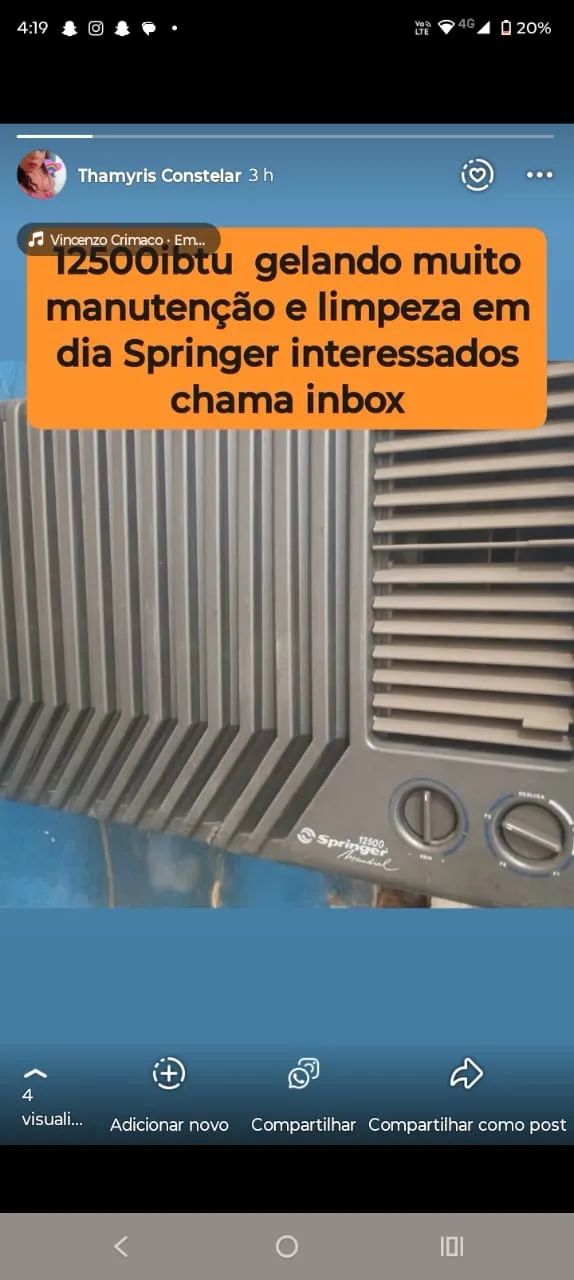 Ar condicionado de janela