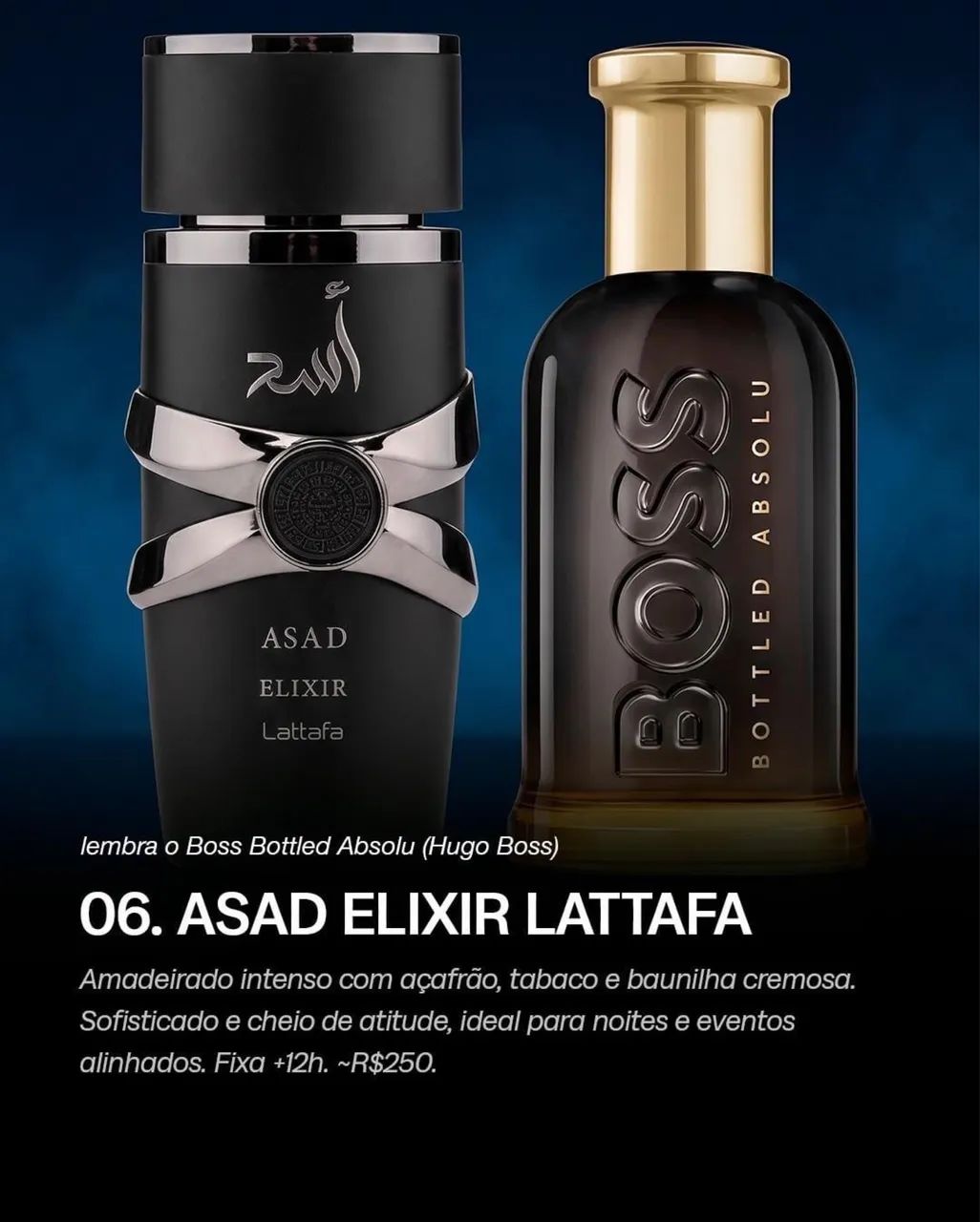 Perfume Asad Elixir da Lattafa - Foto 2