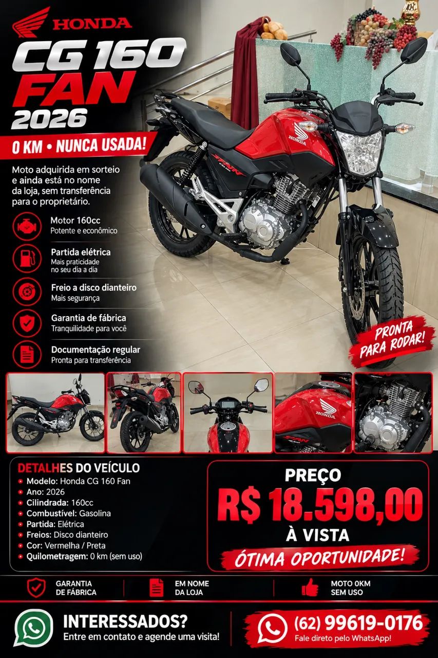 Honda CG 160 Start  - Foto 2