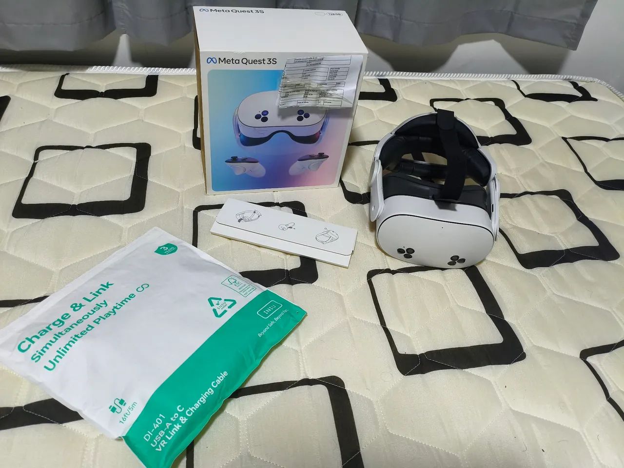 Oculus quest 3s com acessórios  - Foto 3
