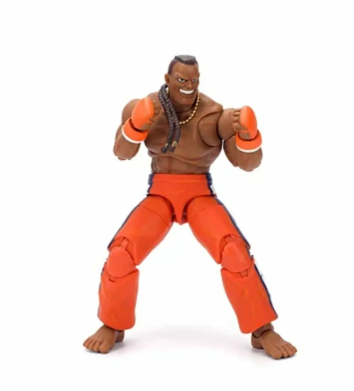 Action Figure Boneco Dee Jay Street Fighter II Ultra 18 Cm Articulado Jada Toys Lacrado - Foto 4