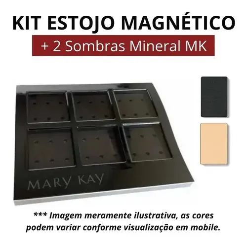 Estojo Mary Kay com imã para Maquiagem  - Foto 2
