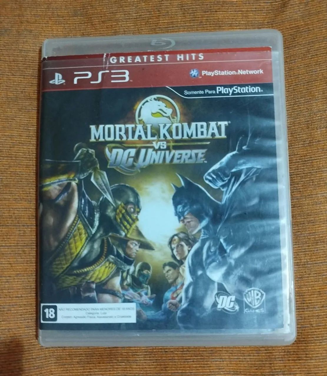 Mortal Kombat vs DC universe original -PS3 