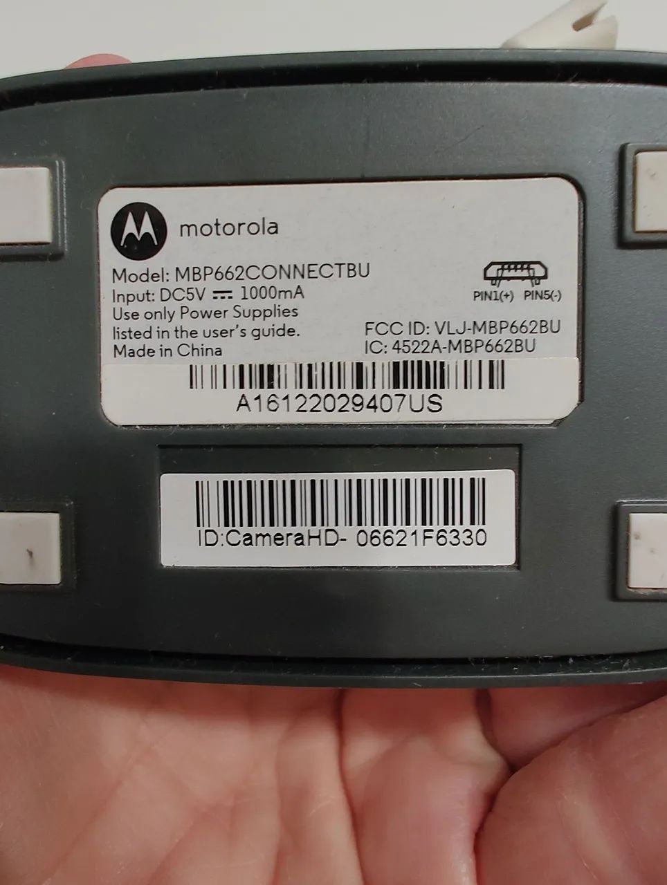 Babá eletrônica Motorola Mbp62 connect - Foto 4