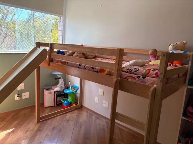 Cama Elevada Infantil com Escorregador - Foto 5
