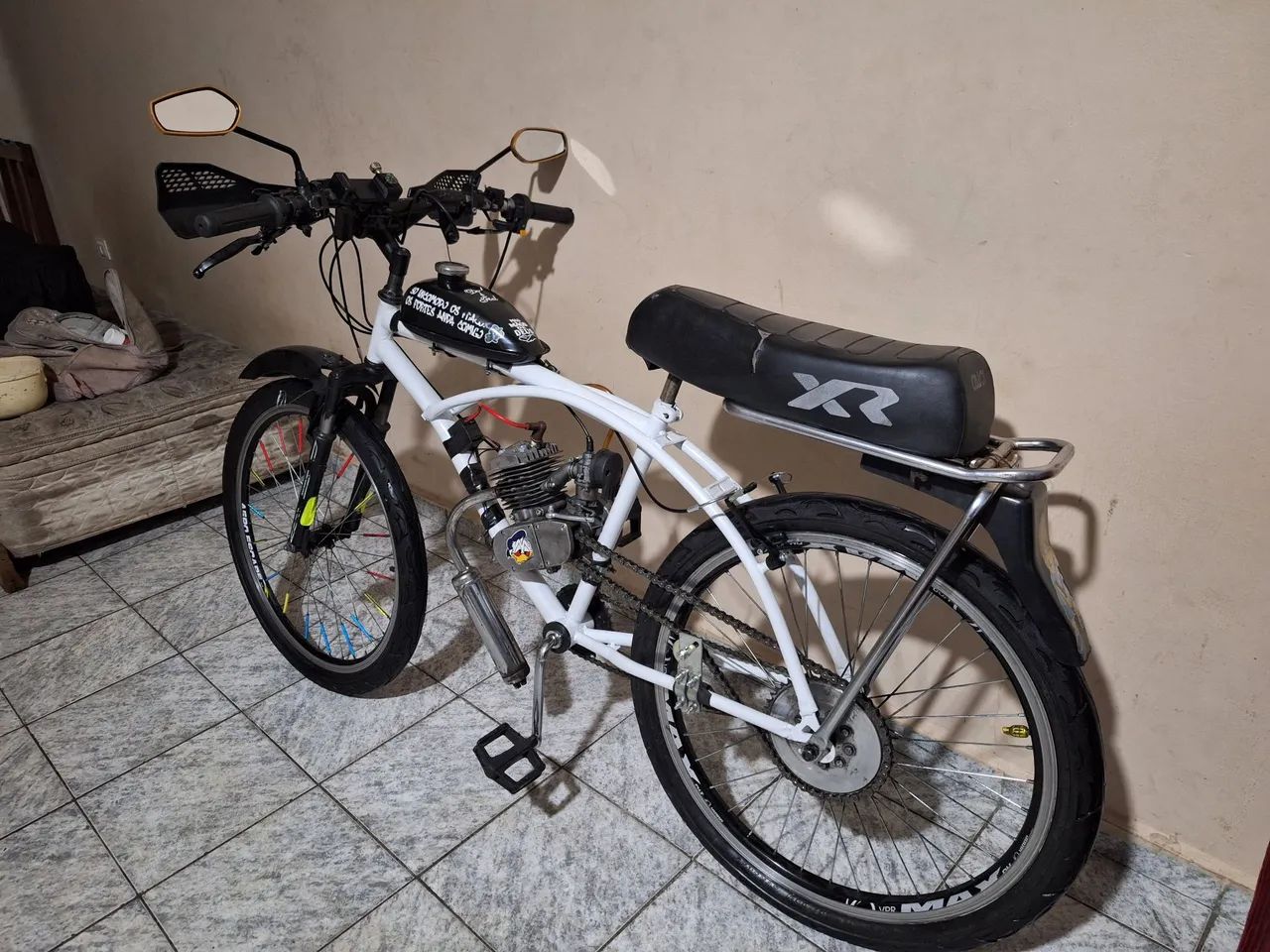 Bicicleta motorizada 80cc 