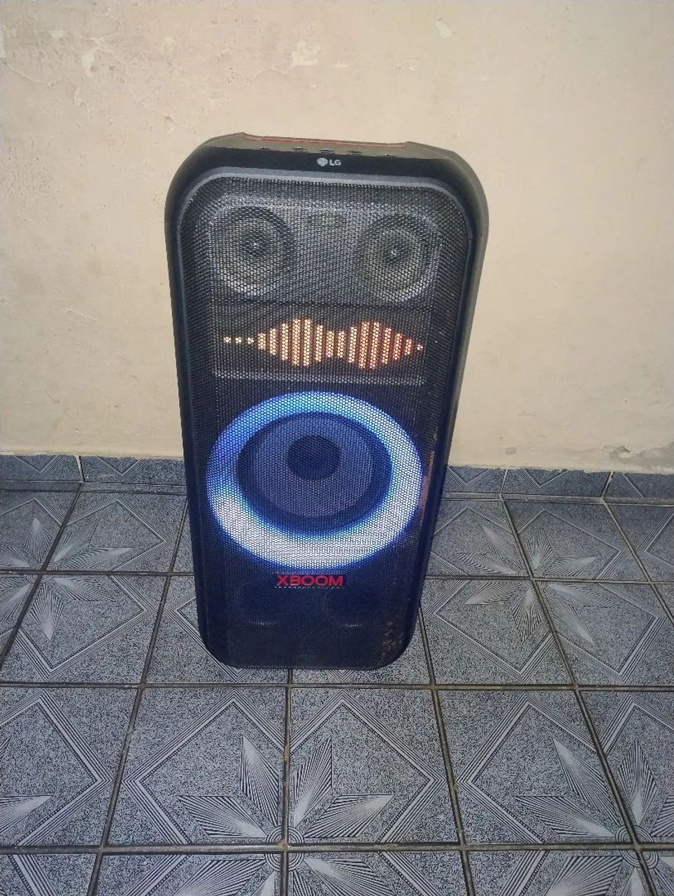 Caixa de som LG xboom XL7S