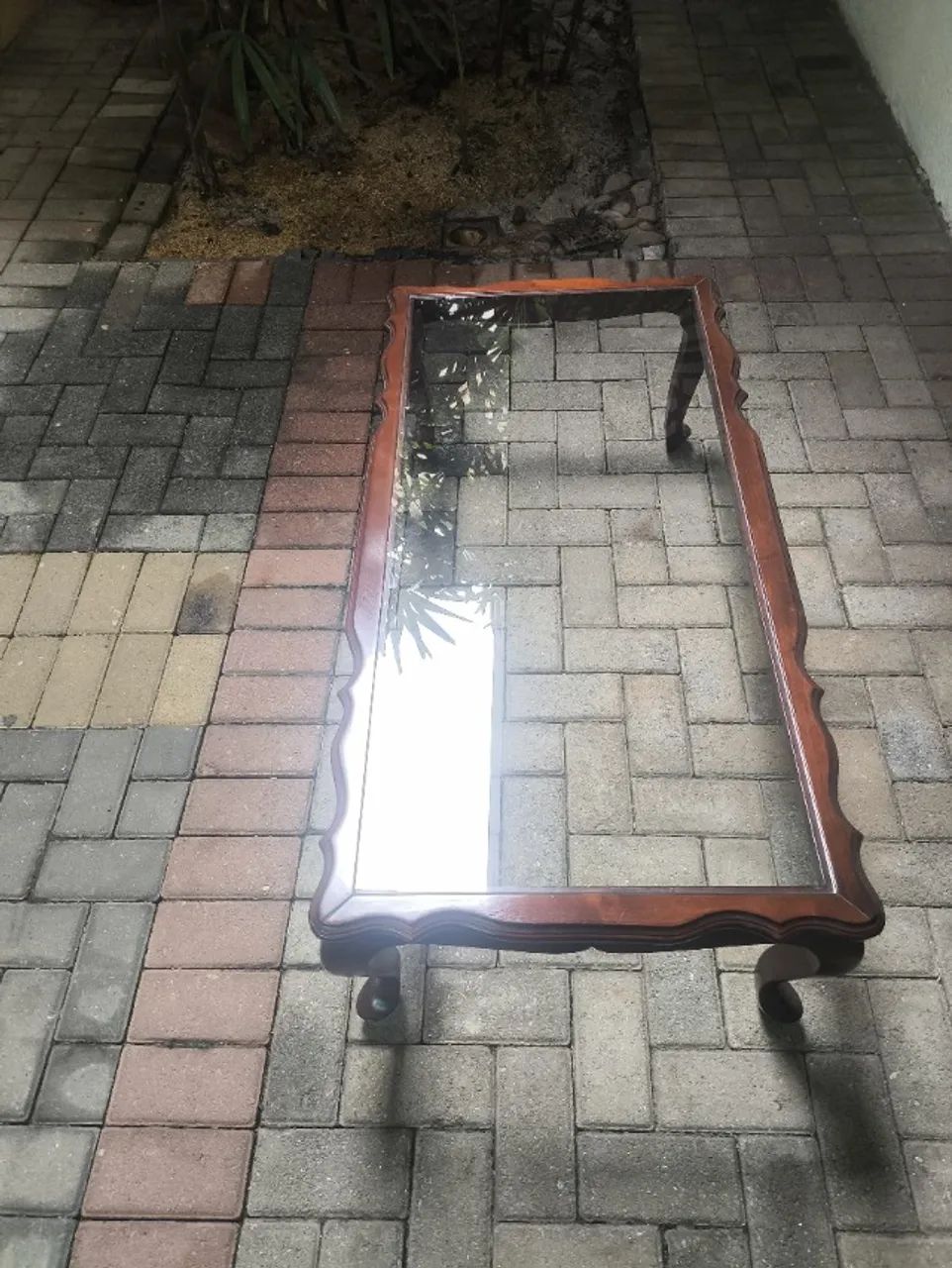 MESA DE CENTRO COM TAMPO DE VIDRO - Foto 2