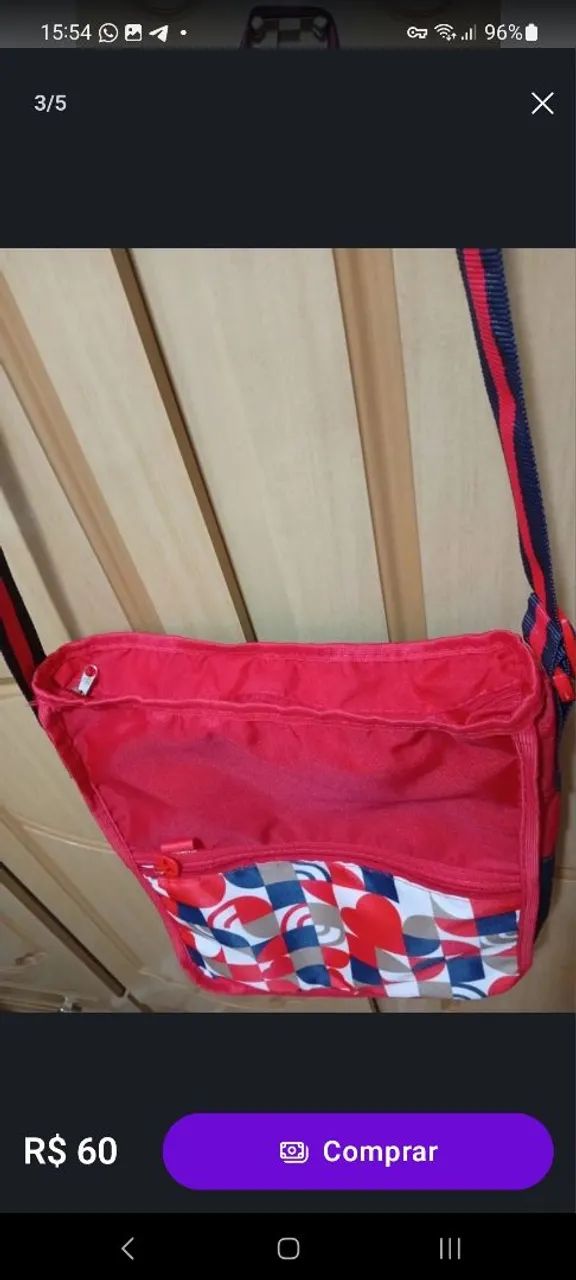 Bolsa térmica tamanho 35X35. - Foto 2