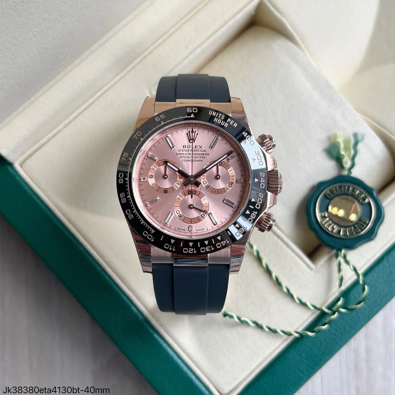 Relógio Rolex Daytona Ouro Rose Clean - ETA S/c