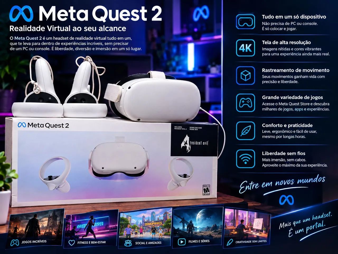 Meta Quest 2  - Foto 2