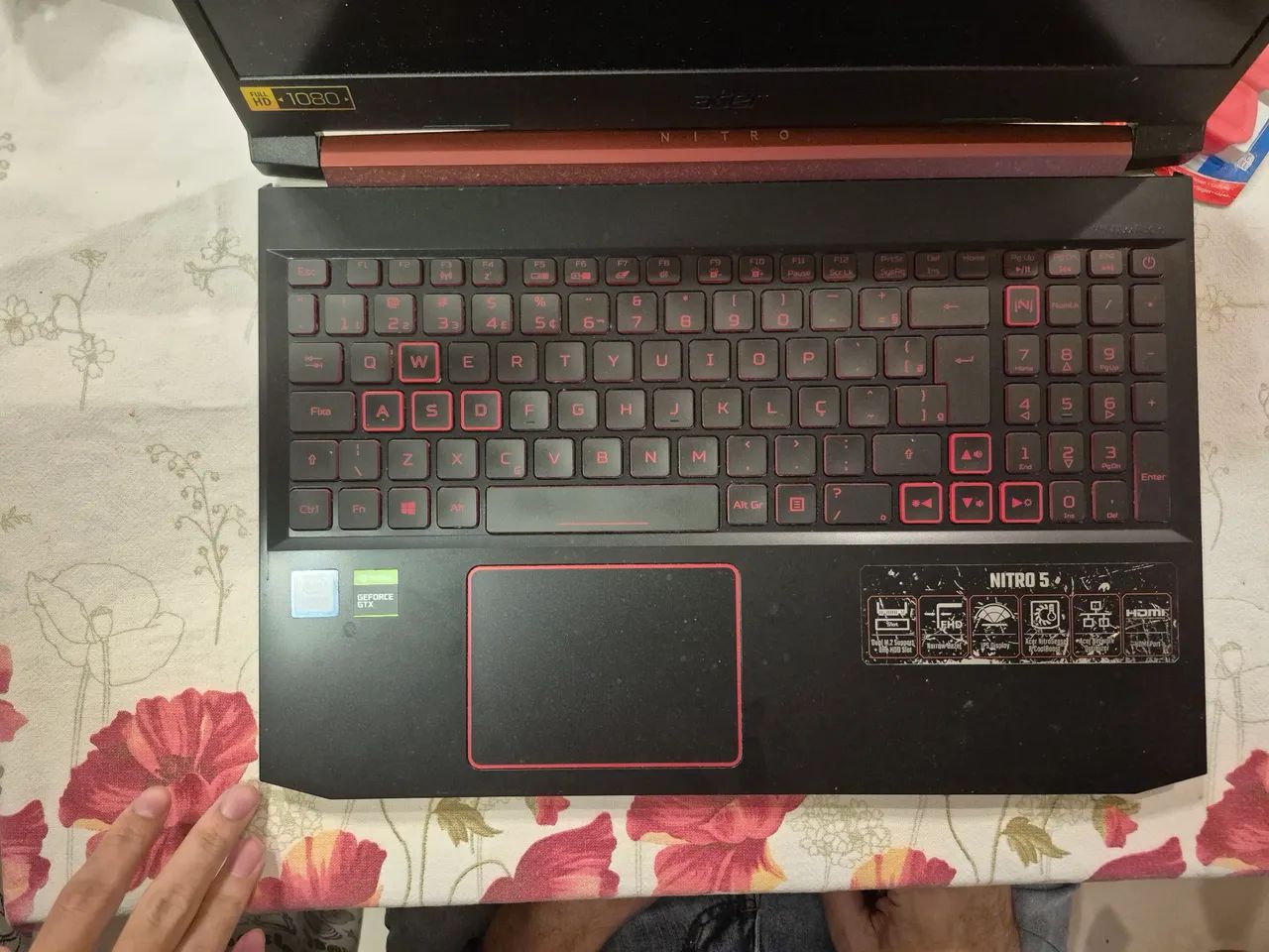 Acer Nitro 5 Com Defeito Na Placa - Sucata Inteira - Foto 2