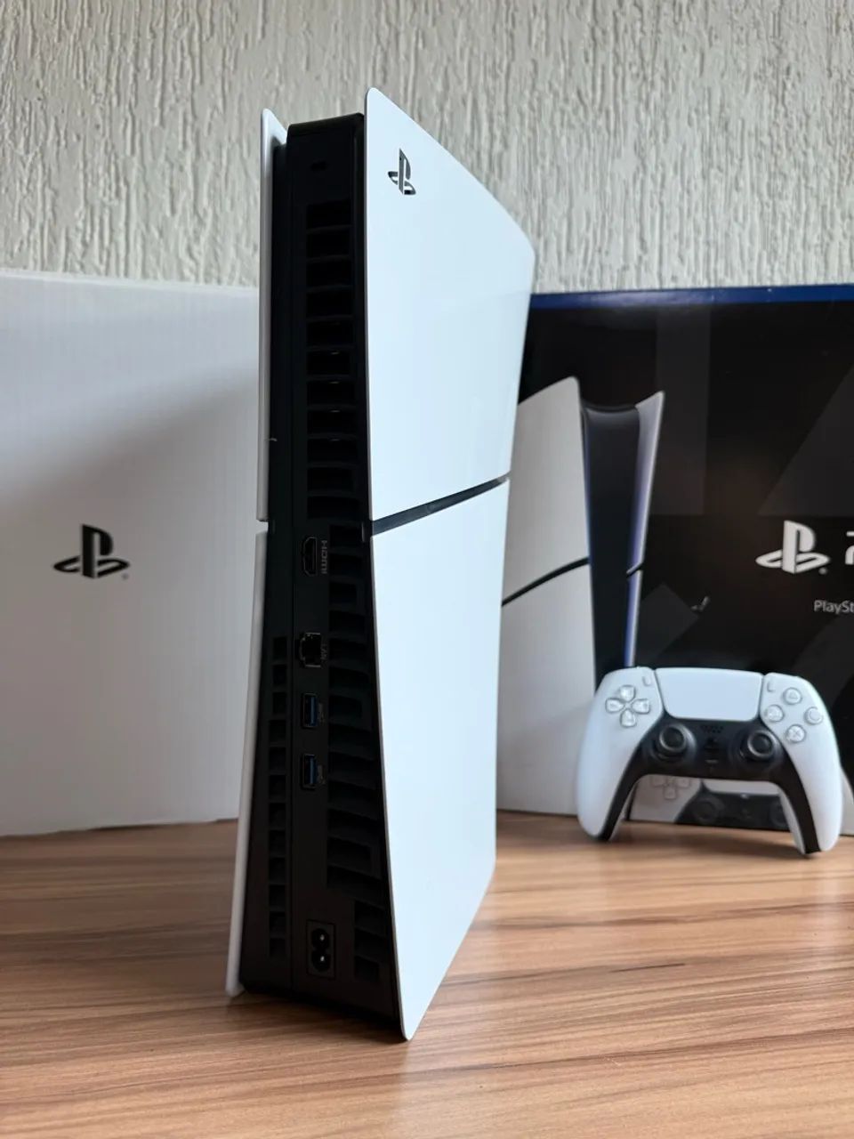 Ps5 Slim 1TB digital + Caixa e controle  - Foto 3