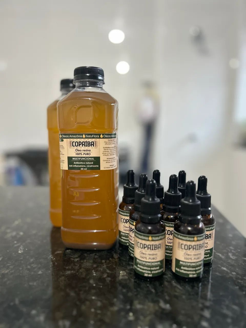 ÓLEO DE COPAÍBA 100% NATURAL VENDA VAREJO E ATACADO - Foto 2