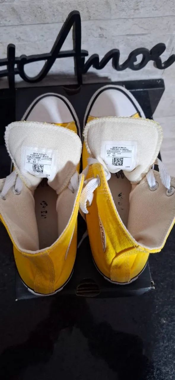 ALLSTAR Amarelo Tam 35 - Foto 4