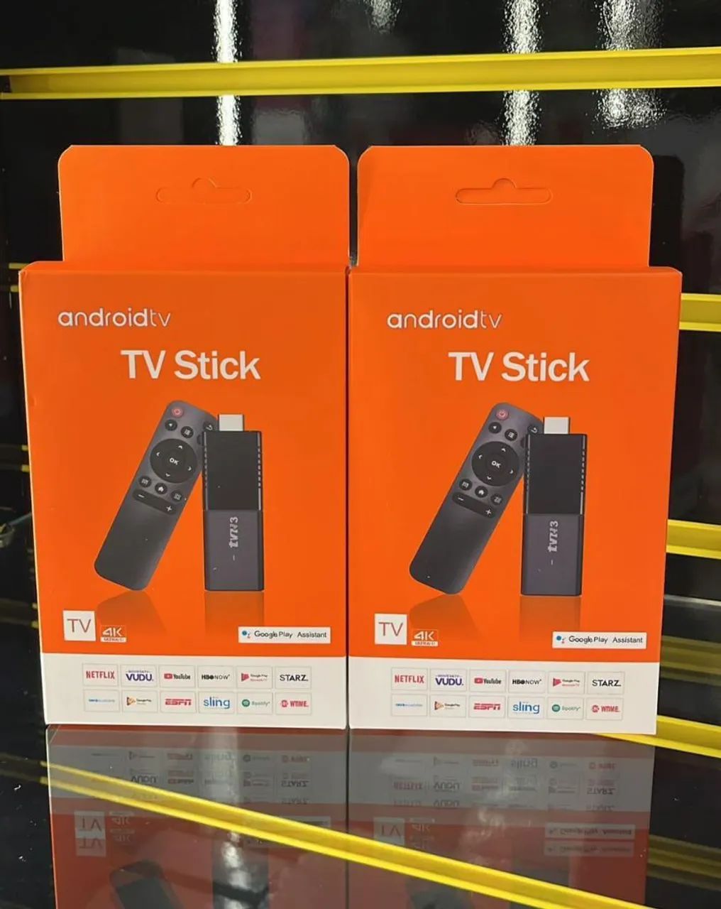 Tv stick 4k (conexão HDMI e USB)
