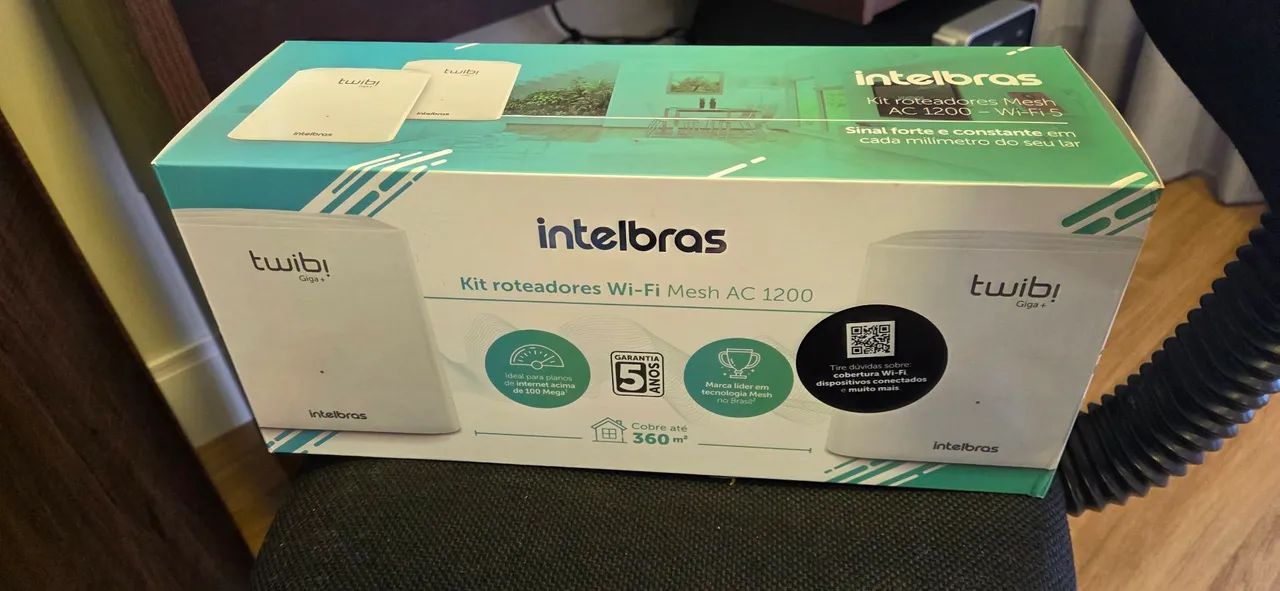 Kit roteadores mesh intelbras