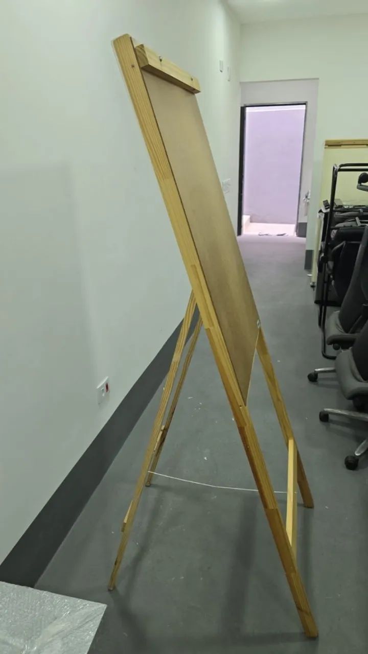 CAVALETE PARA BLOCO SUSPENSO - MARROM - Foto 2