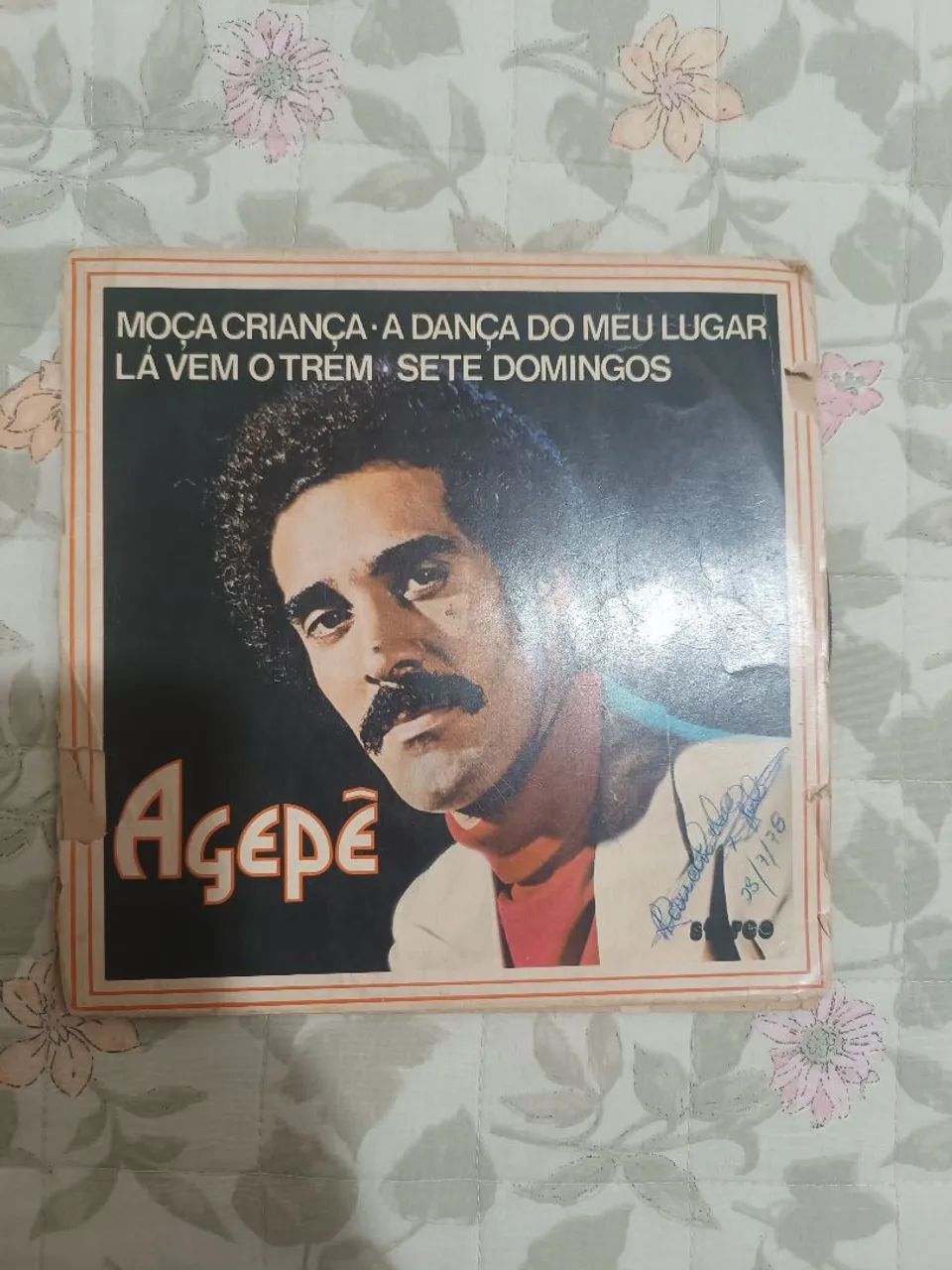 Vinil Agepê EP moça criança 