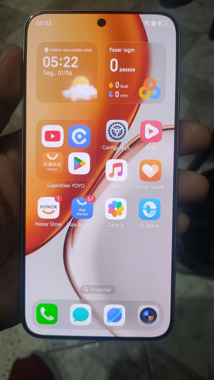 Smartphone honnor x70 top para games e excelente  - Foto 3