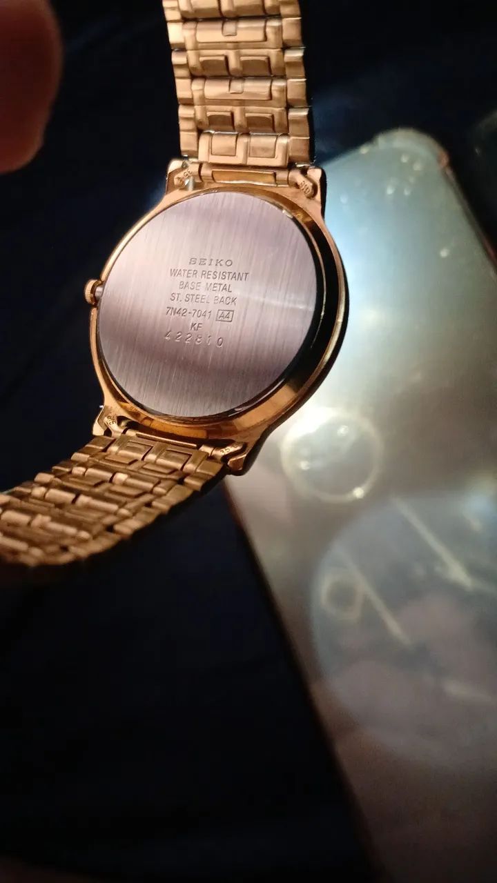 Relogio seiko quartz automatico raríssimo  - Foto 4