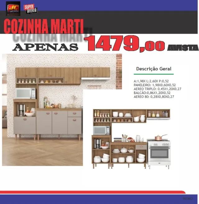 COZINHA COMPLETA MARTI
