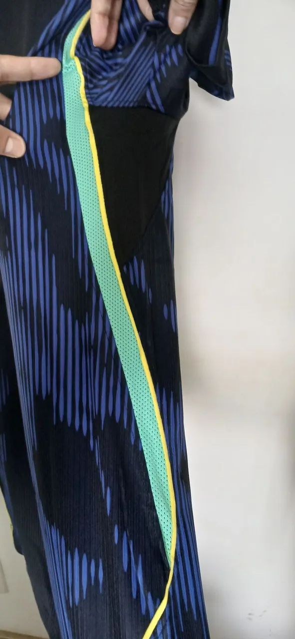 Nova camisa azul seleção Brasileira 1:1 M e GG - Foto 4