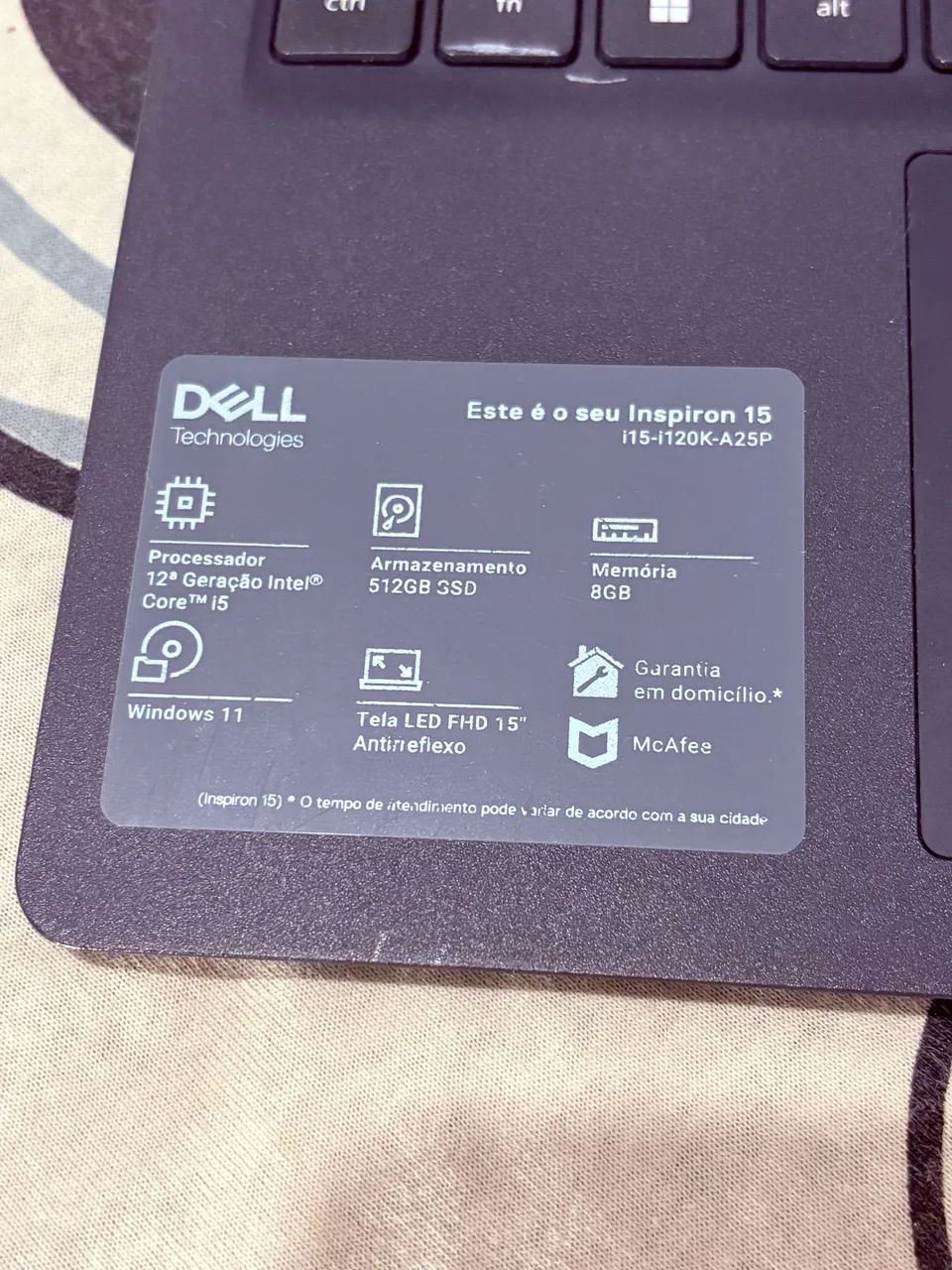 Vende-de Notebook Dell i5  - Foto 2