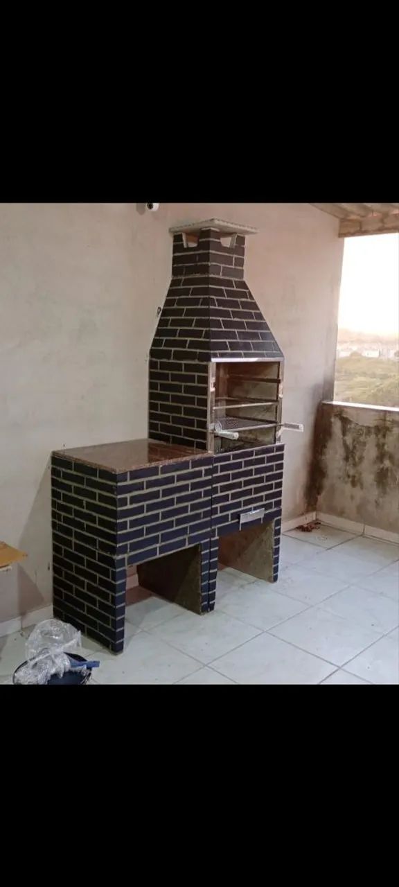 Churrasqueira com bancada  - Foto 2