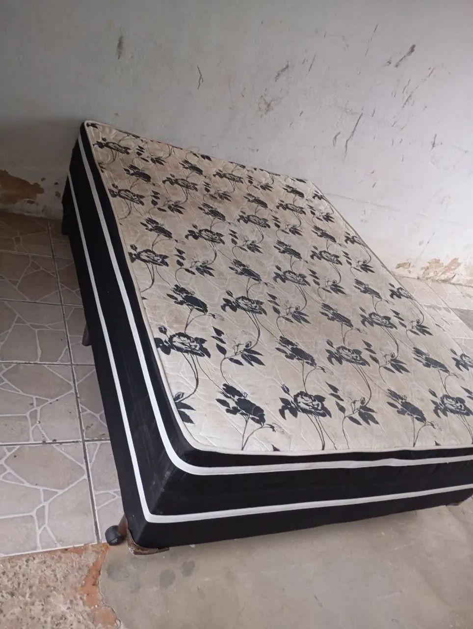 Cama box casal conjugado 