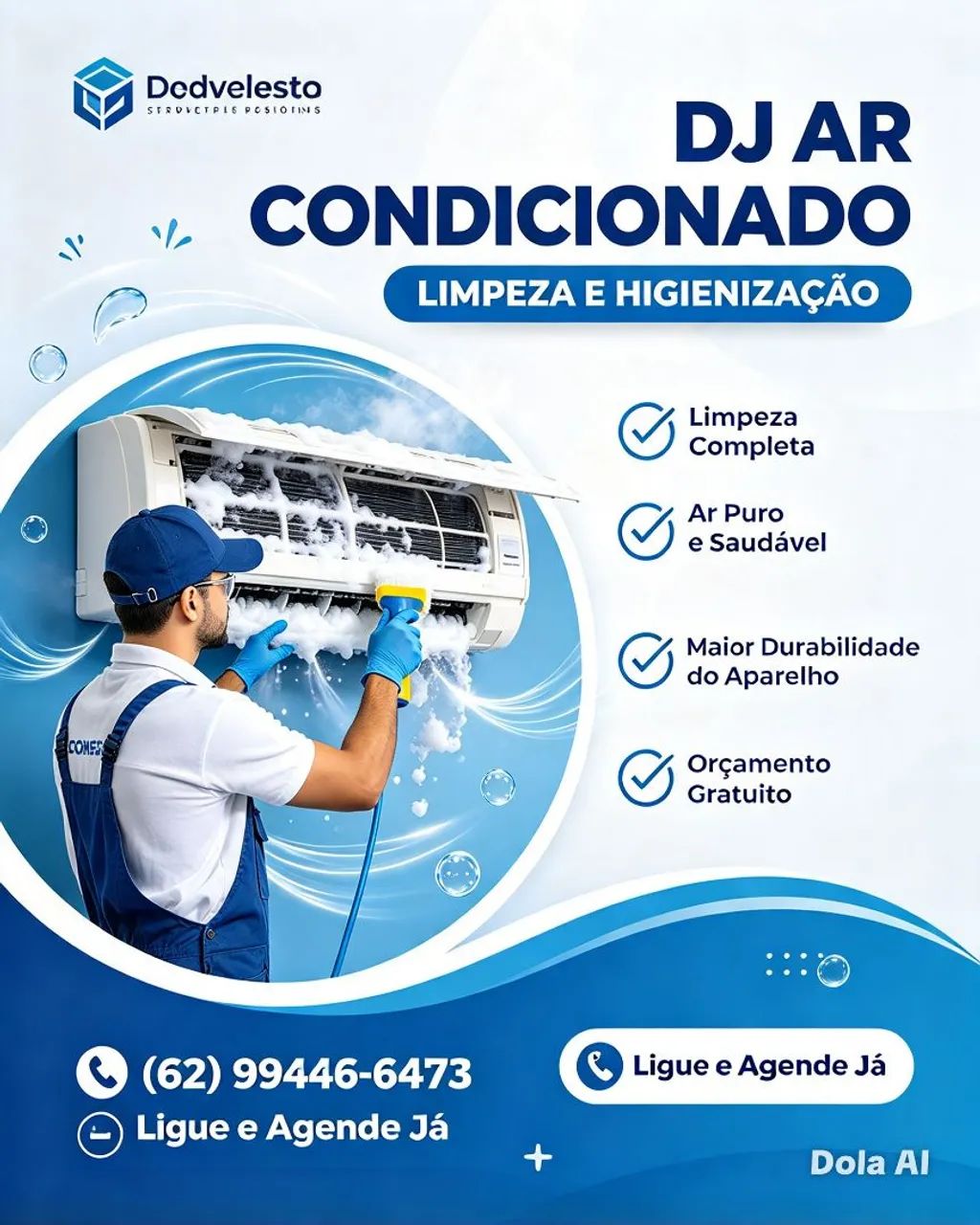 Limpeza de ar condicionado 