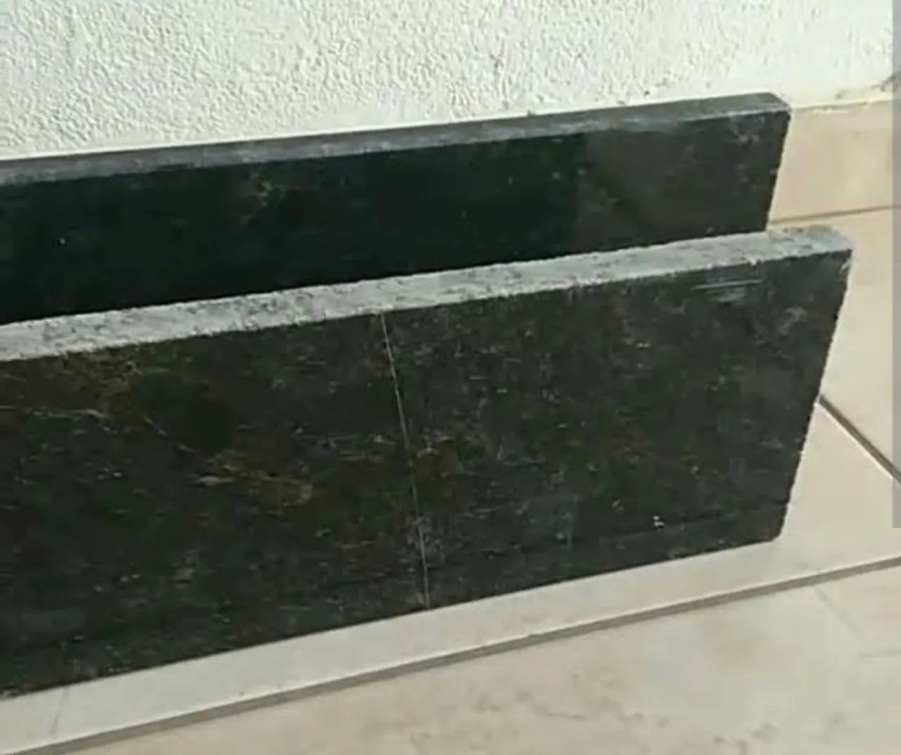 Ubatuba Green Marble Threshold 1.40 x 0.15 m