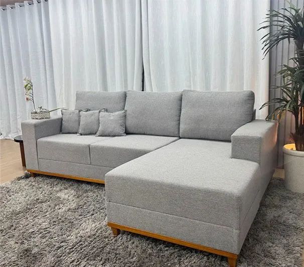 *Sofá Chaise Lays Plus 2,50 cm Pronta Entrega.446558802889953280
