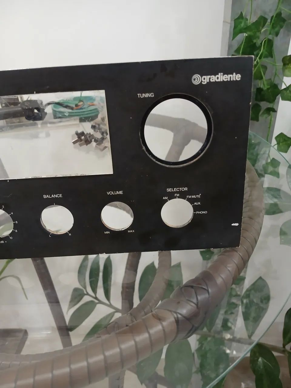 Painel frontal Receiver Gradiente S96 para restauro  - Foto 2